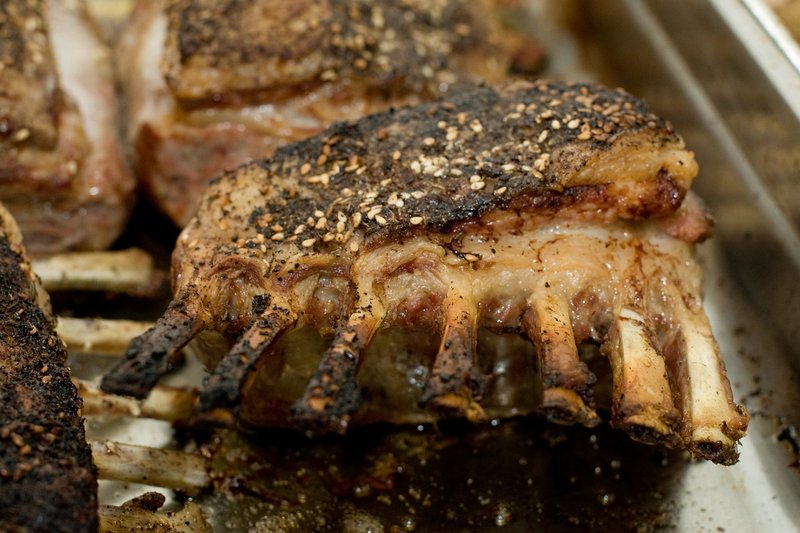 Ina Garten’s Rack Of Lamb  Orzo With Roasted Vegetables