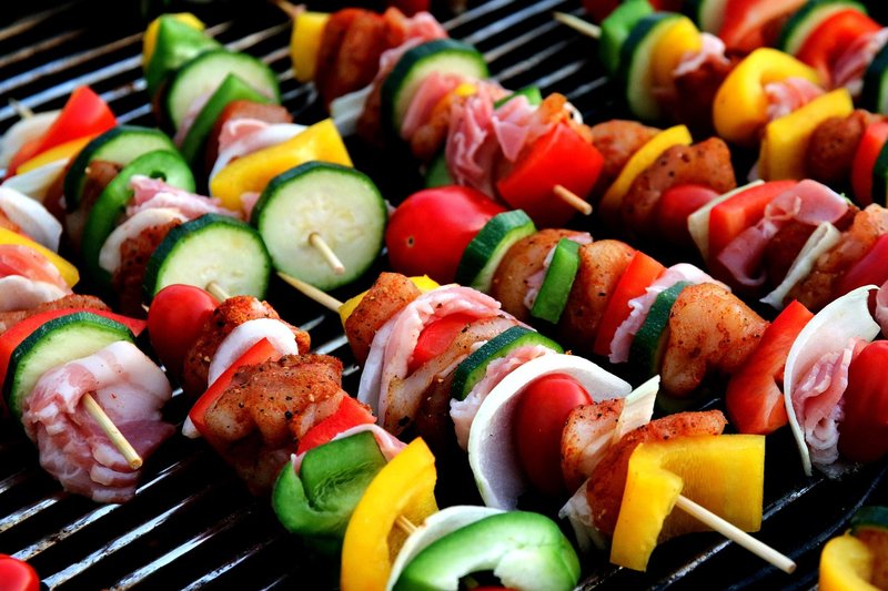 Tomato Gnocchi Kebabs